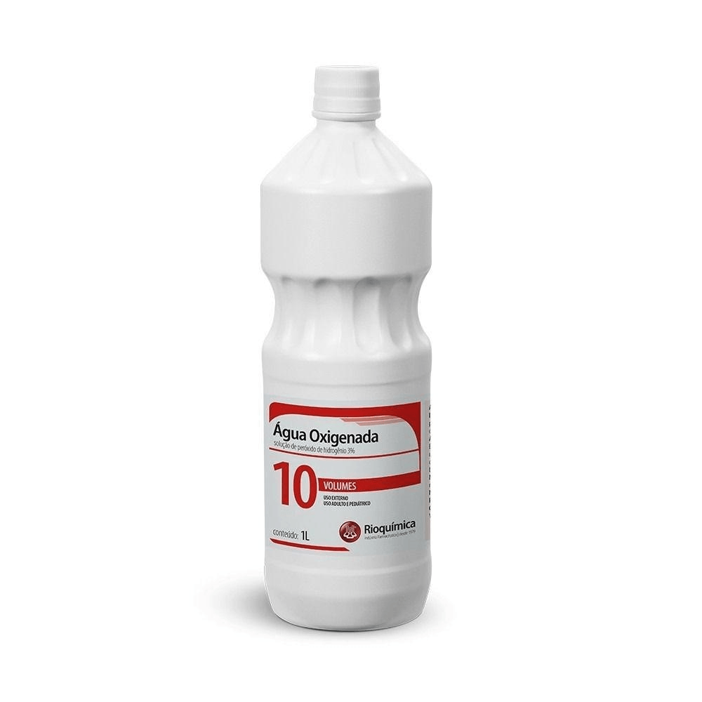 Água Oxigenada 10 Volumes com 1 Litro